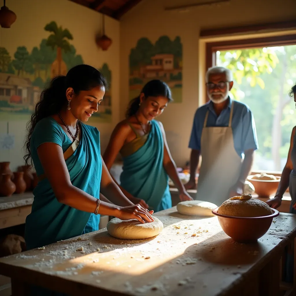 Creative team at work